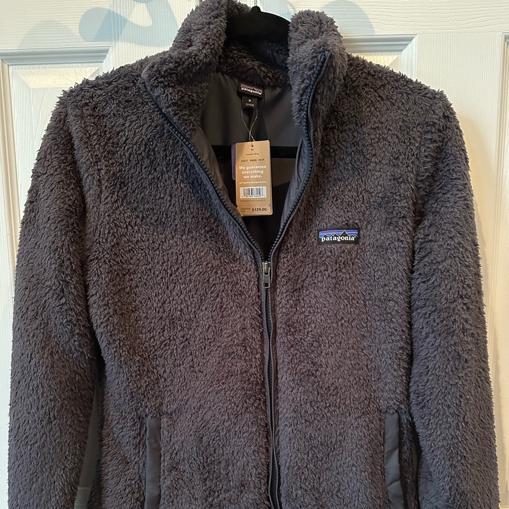Patagonia Charcoal Fleece Jacket New With tags. Women’s medium.
